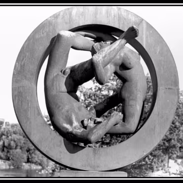 Vigeland Park, Oslo All of these photographs were taken with my Canon F1 and scanned from the slides. Quality is therefore somewhat lacking!