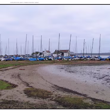 Christchurch Harbour Just down the road from Ringwood is the area called Mudiford. I think you'll understand the name!
