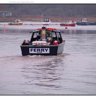 Christchurch Harbour Just down the road from Ringwood is the area called Mudiford. I think you'll understand the name!