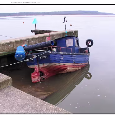 Christchurch Harbour Just down the road from Ringwood is the area called Mudiford. I think you'll understand the name!