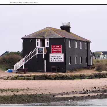 Christchurch Harbour Just down the road from Ringwood is the area called Mudiford. I think you'll understand the name!