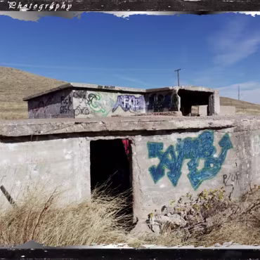 Worn Out By Time A long ago abandoned mine just west of Denver.